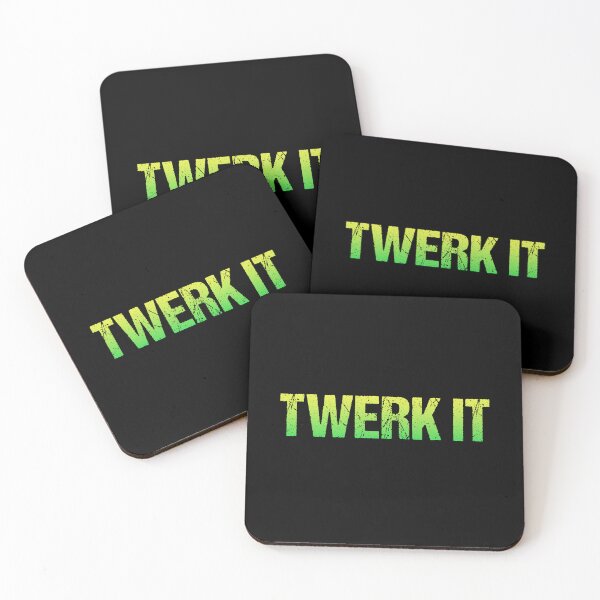 Item preview, Twerk it, Lime Green designed and sold by Memes N Lore .