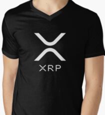 Camiseta de cuello en V XRP - Nuevo logotipo