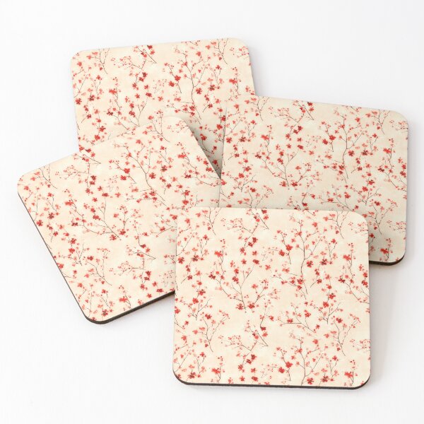 Item preview, Red Tiny Blooms designed and sold by Dawne's Designs.