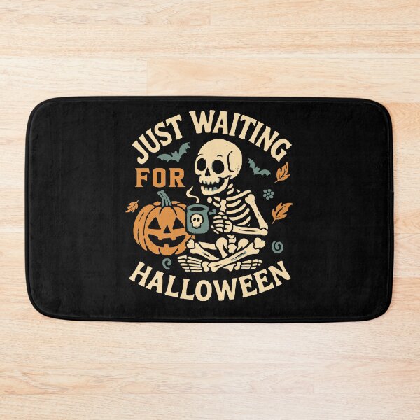 Item preview, Just Waiting for Halloween Funny Spooky Season designed and sold by tmerchtrends.