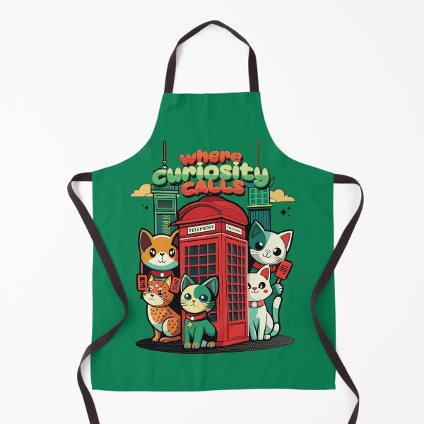 Item preview, Funny Quote Red Phone Booth Cat designed and sold by FemmePod.