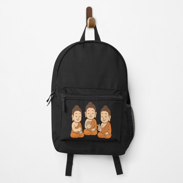 Item preview, Buddha monks rock paper scissors designed and sold by JamesDunican.