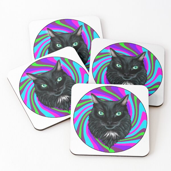 Item preview, Kitty Hypnotist, Onyx designed and sold by LTWArt.