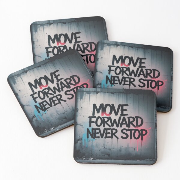 Item preview, Move Forward, Never Stop 45 designed and sold by Zeir Shop.