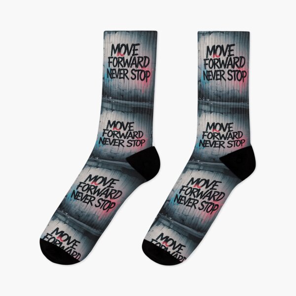 Item preview, Move Forward, Never Stop 45 designed and sold by Zeir Shop.