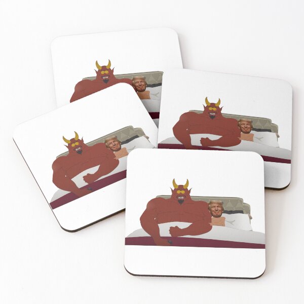 Item preview, Trump in Bed with Satan designed and sold by Metro Bionic.