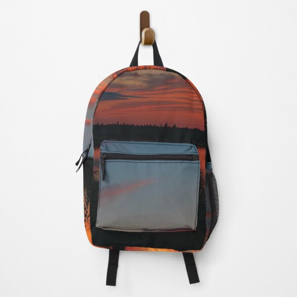 Item preview, Golden Prairie Sunset Over Still Lake designed and sold by TrailThrottleCo.
