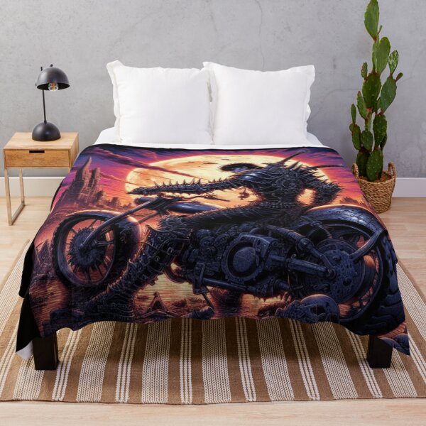 Item preview, Mysterious Motorcyclist designed and sold by Jurand Creations.