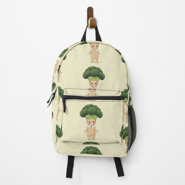Item preview, Retro Soft Broccoli Baby Art Print designed and sold by Hen-C-Art.