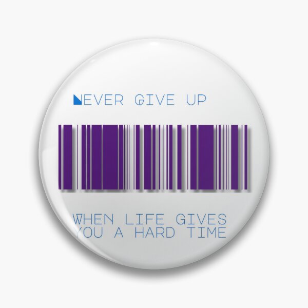 Item preview, Never give up when life gives you a hard time designed and sold by MoReNdA83.