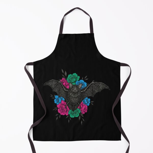 Item preview, Colorful Floral Bat designed and sold by TeeARTHY.