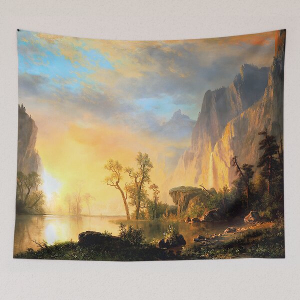 Item preview, Albert Bierstadt - Sunset in the Rockies designed and sold by Jon-Baran.