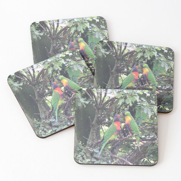 Item preview, Rainbow Lorikeets designed and sold by Ladymoose.