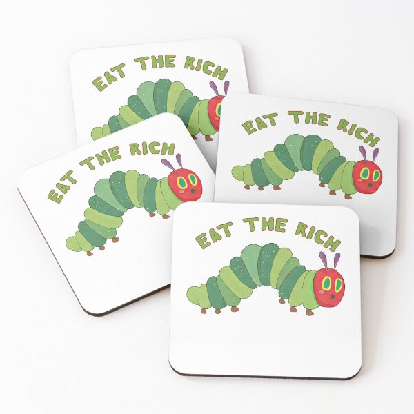 Item preview, Eat The Rich Hungry Caterpillar  designed and sold by TeeARTHY.