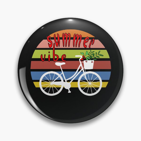 Item preview, Summer Vibe Retro Bike Design designed and sold by ForcePrint.