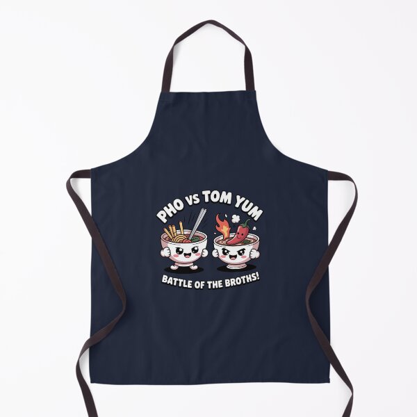 Item preview, Asian Noodle Fight - Pho VS Tom Yum - Funny designed and sold by Danh Style.