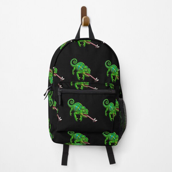 Item preview, Green Chameleon with Long Tongue designed and sold by TeeARTHY.