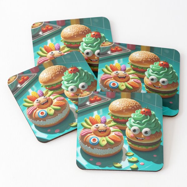 Item preview, Whimsical Food Fusion Art designed and sold by ManyAdvisors.