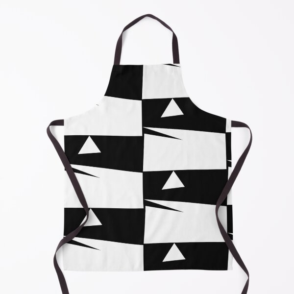 Item preview, white geometrical triangle and broken rectangle designed and sold by strokes and splashes.