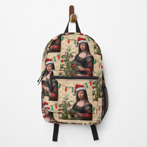 Item preview, Christmas Mona Lisa da Vinci Funny xmas  designed and sold by missdebi27.