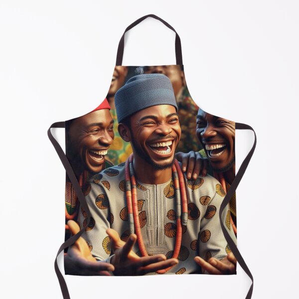 Item preview, Close Up of African Nigerian Happy Igbo Men designed and sold by Adanne Chukwudi.