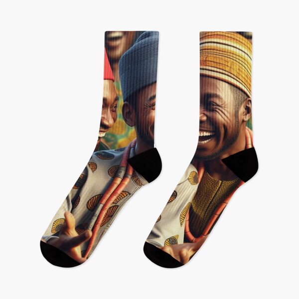 Item preview, Close Up of African Nigerian Happy Igbo Men designed and sold by Adanne Chukwudi.
