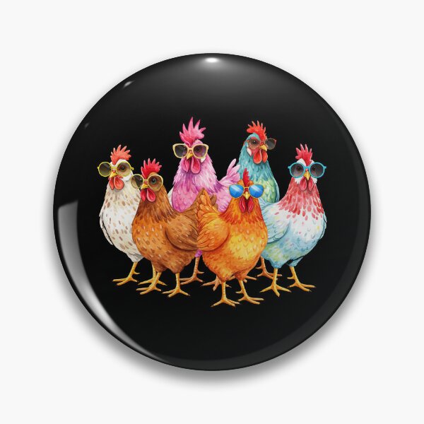 Item preview, Cool Chickens   designed and sold by TeeARTHY.