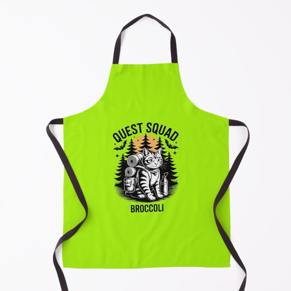 Item preview, “Adventure Cat T-Shirt | Quest Squad Broccoli | Hiking Camping Nature Lover Tee” designed and sold by dortmond.