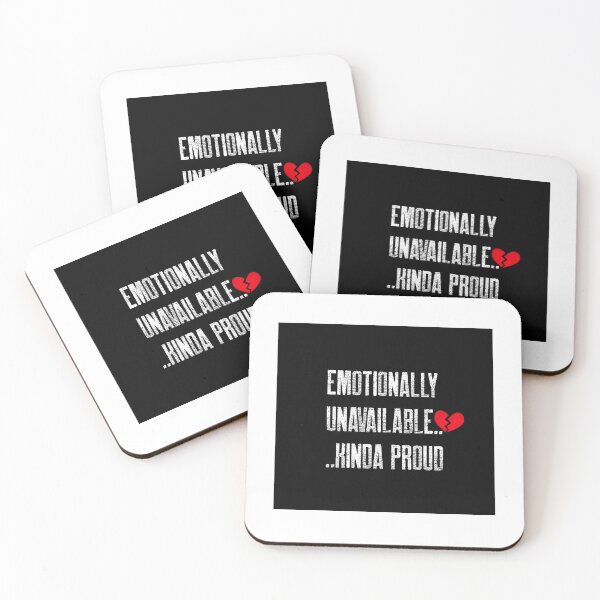 Item preview, Emotionally Unavailable T-shirt  designed and sold by SD-Prints.