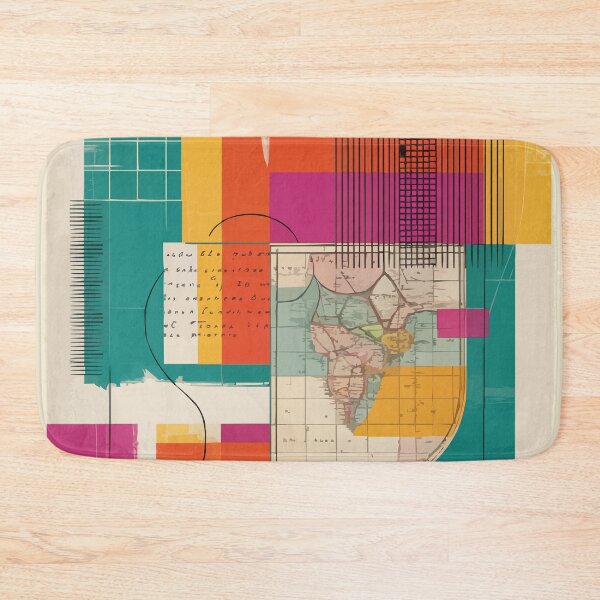 Item preview, Abstract Art Map designed and sold by Ketique.