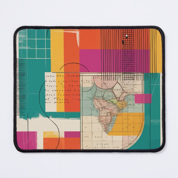 Item preview, Abstract Art Map designed and sold by Ketique.