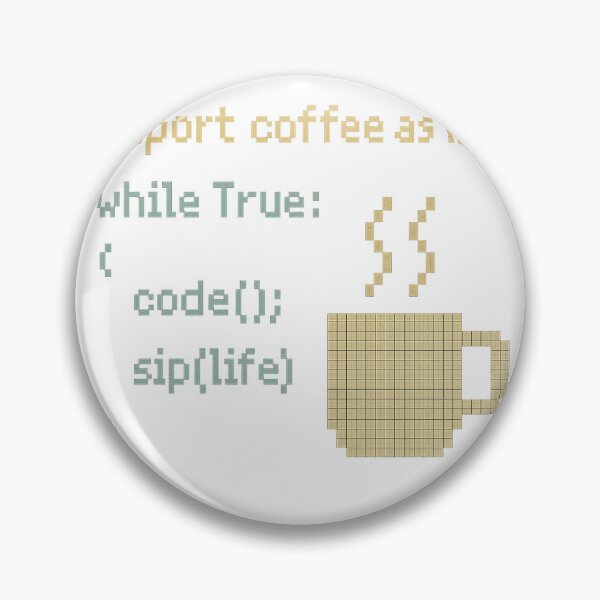 Item preview, Hack the Matrix – Code, Coffee and Chaos designed and sold by BitCafeAI.