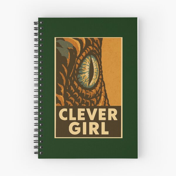 Item preview, Clever Girl designed and sold by Broken Antler Designs .