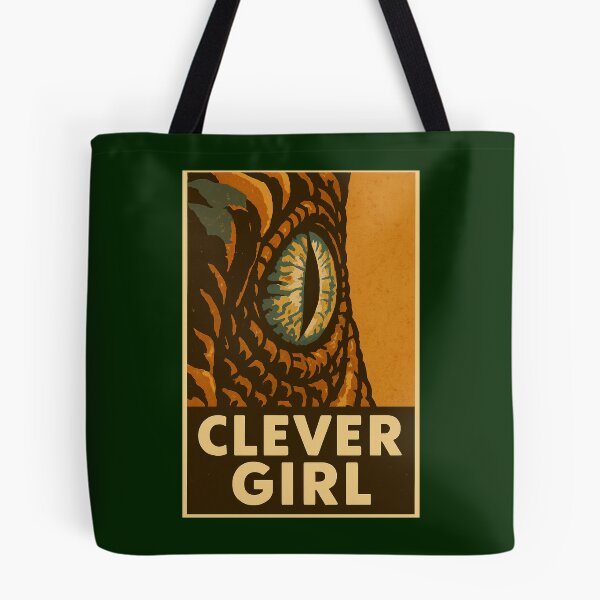 Item preview, Clever Girl designed and sold by Broken Antler Designs .