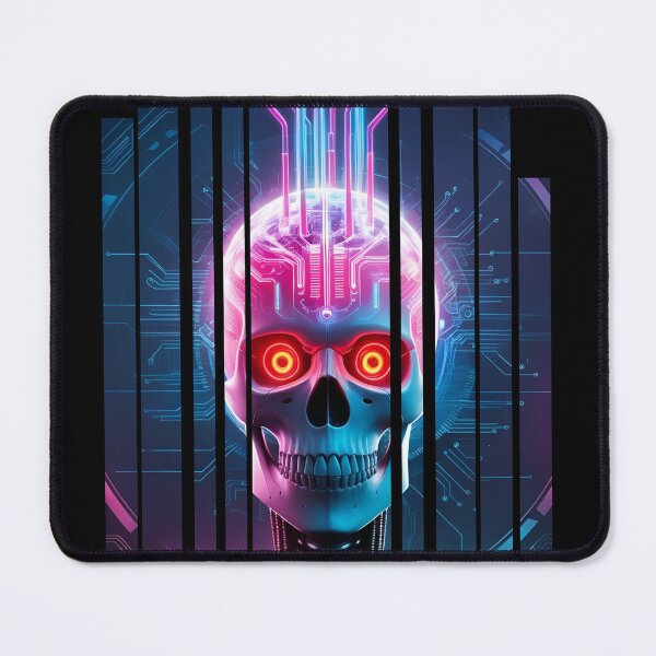 Item preview, Cybernetic skull with data streams 1 designed and sold by Neon G.