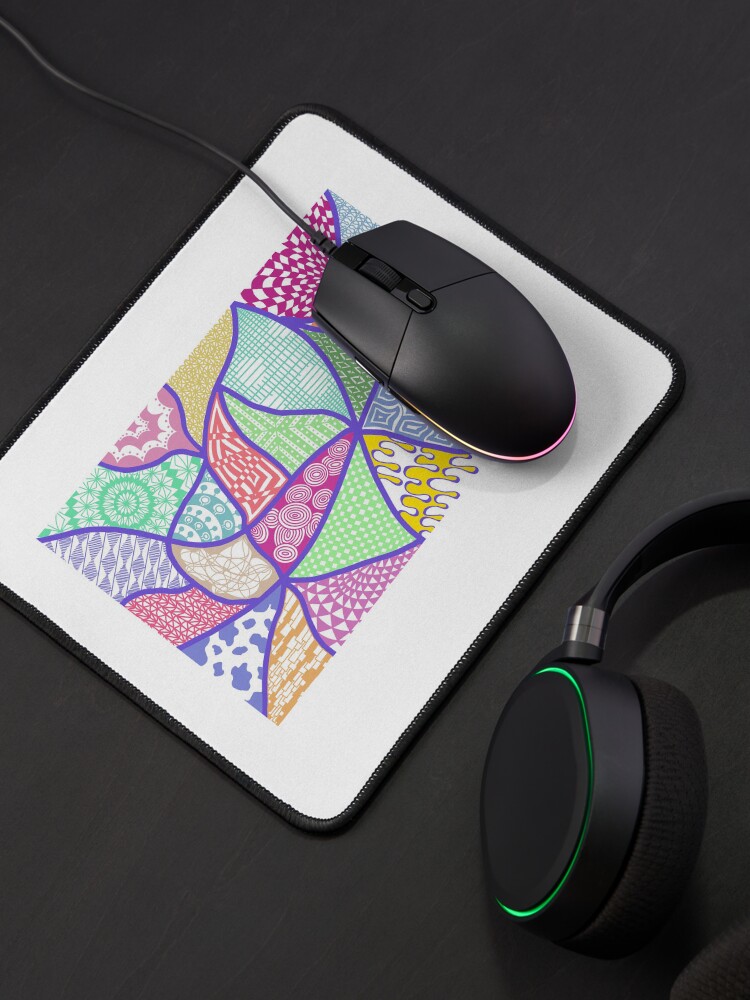 Thumbnail 4 of 5, Mouse Pad, Explosion of Color designed and sold by JayTaylor17.