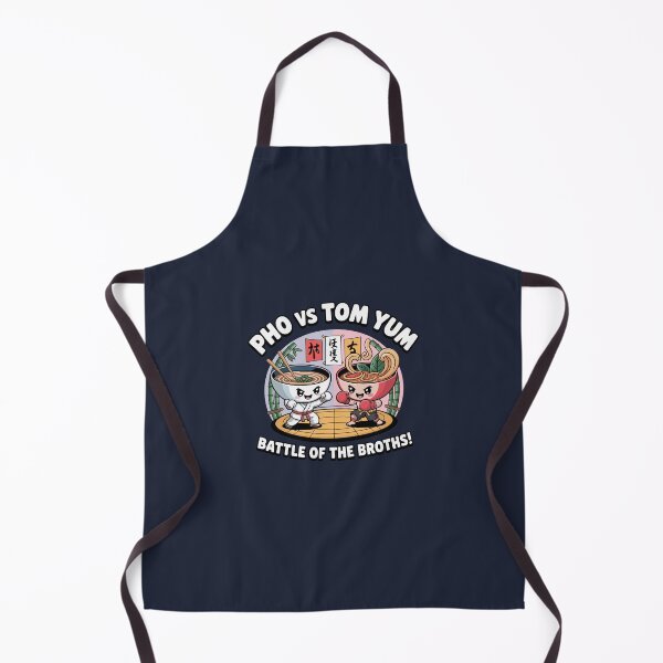 Item preview, Asian Noodle Fight - Pho VS Tom Yum - Funny designed and sold by Danh Style.