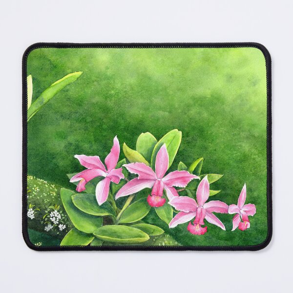 Item preview, Pink Cattleya Orchid designed and sold by Alison Brennan.