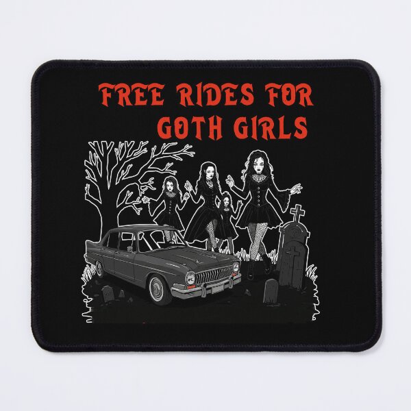 Item preview, Free Rides For Goth Girls designed and sold by TeeARTHY.