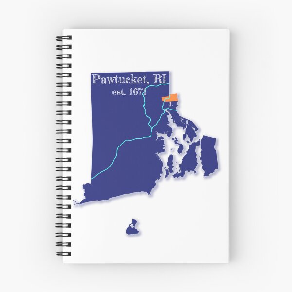 Item preview, Pawtucket, RI [Blue] designed and sold by PhilbonianDezin.
