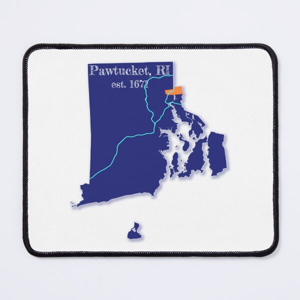 Item preview, Pawtucket, RI [Blue] designed and sold by PhilbonianDezin.