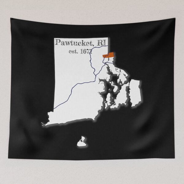 Item preview, Pawtucket, RI [White] designed and sold by PhilbonianDezin.