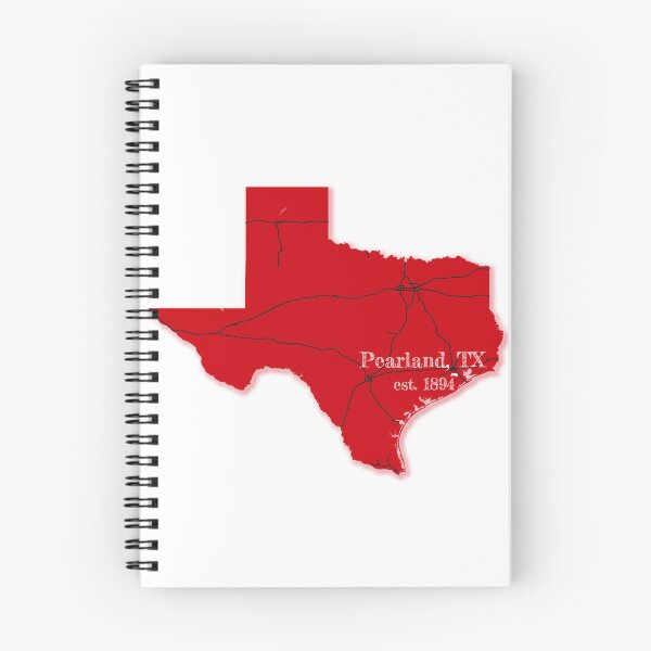 Item preview, Pearland, TX [Red] designed and sold by PhilbonianDezin.