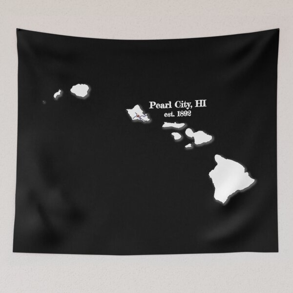 Item preview, Pearl City, Hawái [Blanco] designed and sold by PhilbonianDezin.