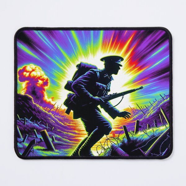 Item preview, No Man's Land / WWI Soldier Poster designed and sold by TomSmithPhotos.