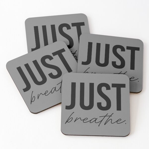 Item preview, Just Breathe - Black designed and sold by sillyjess.
