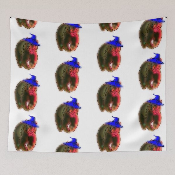 Item preview, Blue Halloween Witch Bear – animalzinhats designed and sold by Ashley’sAnimalz.
