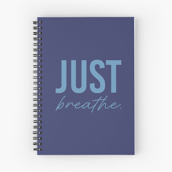 Item preview, Just Breathe - Steel Blue designed and sold by sillyjess.