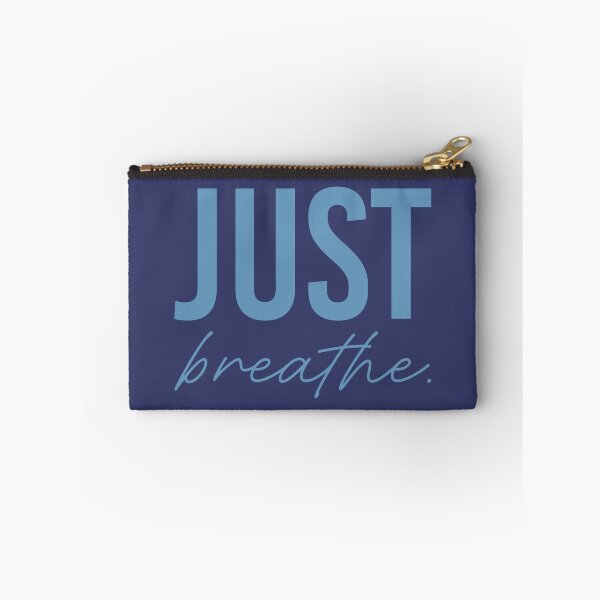 Item preview, Just Breathe - Steel Blue designed and sold by sillyjess.