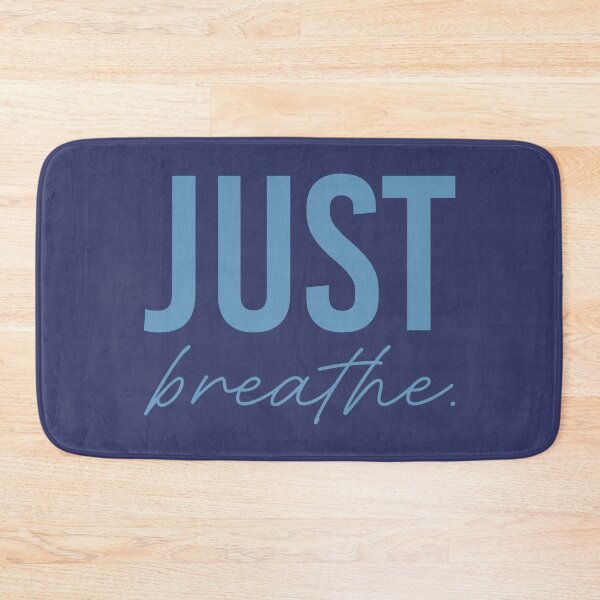Item preview, Just Breathe - Steel Blue designed and sold by sillyjess.